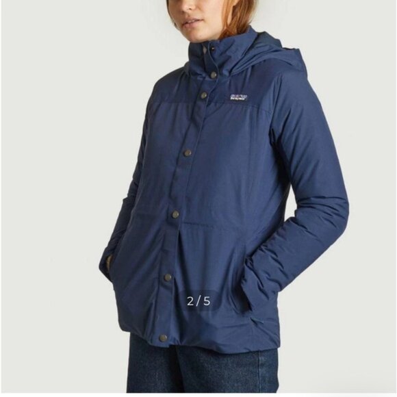 PATAGONIA off slope jacket in new navy size large NWT - Picture 5 of 12
